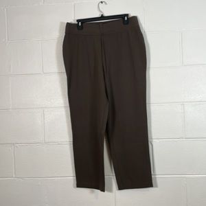 Preswick & Moore Brown Woman’s Pants 1X